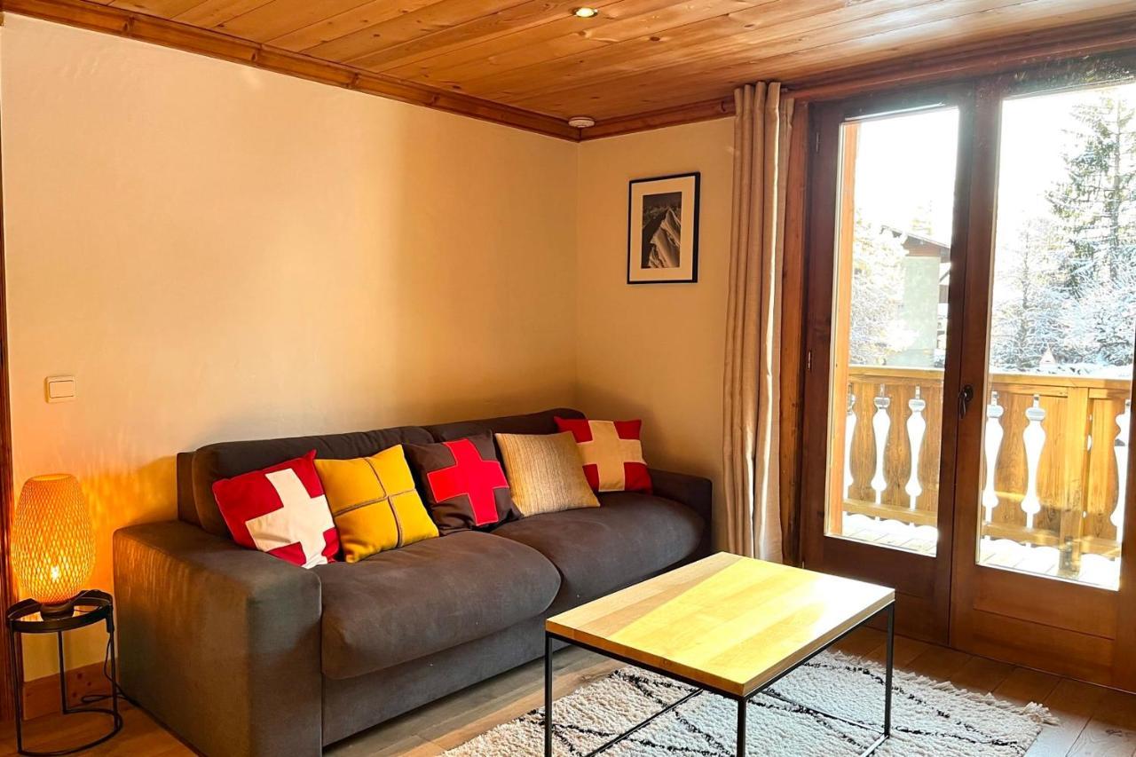 Chic And Cosy Apt With Balcony In Megeve Megève Exterior foto